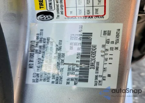 2012 Lincoln Mkz from USA, damaged, VIN 3LNHL2JC4CR824341